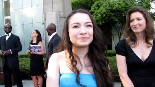 Jodelle Ferland talks about Twilight series book quotThe Short 2nd Life of Bree Tannerquot at Leo Awards [upl. by Llebyram]