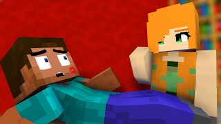 Alex revenge Steve  Alex and Steve Story  minecraft animation [upl. by Maise]