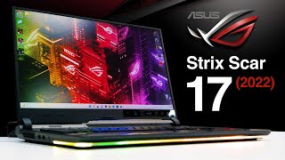 Лютый игровой ноутбук Что может ASUS ROG Strix SCAR 17 2022 с DDR5 топовым IPSэкраном и 3070 Ti [upl. by Acacia]