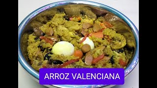 Simple ARROZ VALENCIANA  BRINGHE ManyamanNeilDreamers Tv [upl. by Xila]