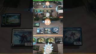 Ya dont mess with squirrels morty even in MTG rickandmorty gaming funny mtg magicthegathering [upl. by Suirauqram929]