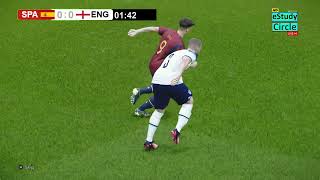 🔴 LIVE  Spain vs England  UEFA EURO 2024  FINAL  Full Match Streaming Simulation and Recreation [upl. by Aihsenrad]