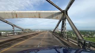 20210529 Lake Charles  Calcasieu River Bridge  I10 [upl. by Teria]