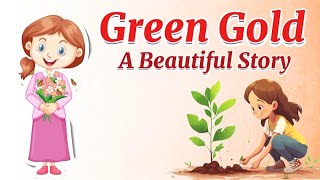 Green Gold  Beautiful Story  Kids Series Story  One Minute Story  English Story For Kids [upl. by Kelvin]