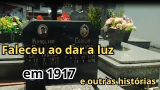 Cemitério antigo com túmulos que contam histórias de pessoas que viveram há muito tempo [upl. by Manbahs]