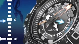 CITIZEN — Promaster Aqualand 200M Depth Meter [upl. by Aronoel581]