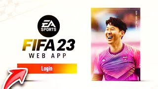 FIFA 23 WEB APP Get The FUT 23 Web App Early Access Ultimate Team [upl. by Ladnyk]