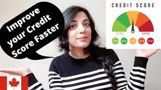 BUILD YOUR CREDIT  TIPS TO IMPROVE CREDIT SCORE IN CANADA FASTER  Sandy Talks Canada [upl. by Isadore]