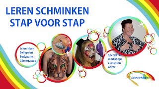 Les 25 Druppels schminken met Schminkkoppies [upl. by Tesil]