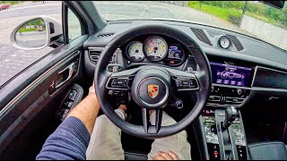 NEW Porsche Macan 2023 20 265HP 0100 POV Test Drive 1818 Joe Black [upl. by Gustin]