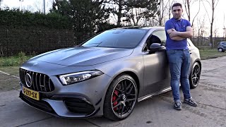 Dünyanın En Güçlü ve En Hızlı Hatchbacki  Yeni Mercedes A45 AMG  TRde Ilk Kez [upl. by Droffilc]