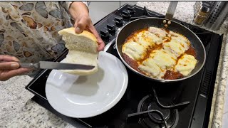 Lanche de Pão Com Linguiça  Delícias da Eleni [upl. by Eilah]