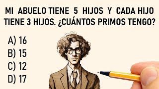 🧠 13 RETOS PARA TUS NEURONAS  TEST SUPERCEREBRO  Prof Bruno Colmenares [upl. by Loginov]