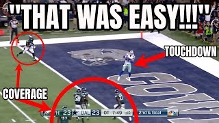 The EASIEST NFL Touchdowns Ever WHOA [upl. by Rotberg37]