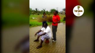 Shocking Ghanaian Lie Detector Test  Traditional Broom Method Voodoo [upl. by Slocum434]