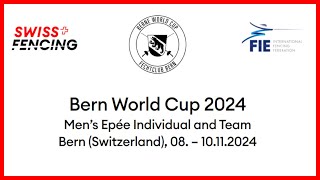 Bern 2024 Epee Individual  Piste Red [upl. by Miko]