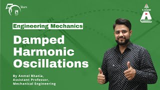 Damped Harmonic Oscillations  Engineering Mechanics  S Chand Academy [upl. by Avir]