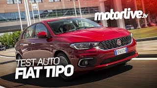 FIAT TIPO 2016  TEST AUTO [upl. by Abernon]