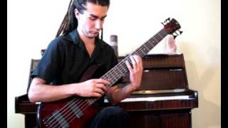 Bach  Bouree  Bass Guitar [upl. by Pierpont]