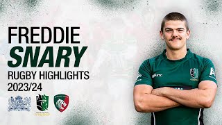 Freddie Snary  Norwich School 1st XV amp Leicester Tigers U18 Academy  202324 Season Highlights [upl. by Raimundo890]