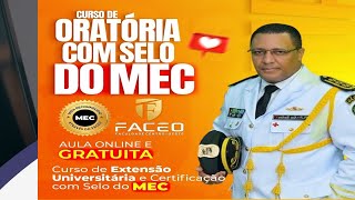 CURSO DE ORATÓRIA COM SELO MEC [upl. by Wills]