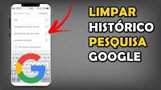 Como Limpar Histórico de Pesquisa Google no Celular [upl. by Chernow]