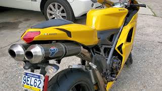 2007 Ducati 1098 yellow [upl. by Schiff741]