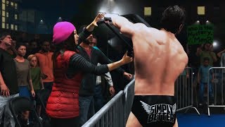 WWE 2K19 My Career Mode  Ep 2  A FAN HELPED ME WIN A MATCH [upl. by Aluor323]