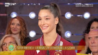 Sofia Raffaeli la favola della principessa della ritmica mondiale  Da noi a ruota libera 150924 [upl. by Faso]