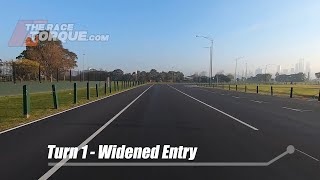 First Look  Albert Park Grand Prix Circuit Changes 2021 [upl. by Einahpts]