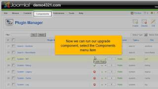 Joomla How to Migrate a Joomla 15 to 25 Website [upl. by Ellenrahs]