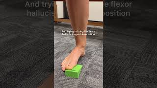 Flexor Hallucis Longus Isometric FunctionalRangeConditioning GaitCycle Running [upl. by Ysus190]