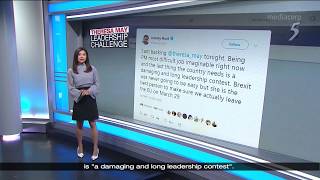 News 5  Wed 12 December 2018  Theresa May Leadership Challenge part 2 [upl. by Aihseya]