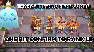 INFERNO FIEND BEST SYNERGY THARZ SKILL 3 mlbb magicchesss mobilelegends [upl. by Nitsrek]