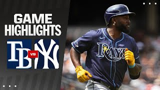 Rays vs Yankees Game Highlights 72024  MLB Highlights [upl. by Sllew804]