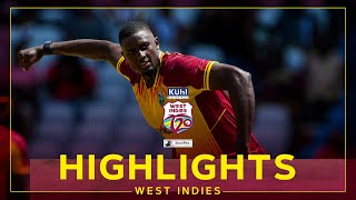 Highlights  West Indies v India  Last Over Thriller  1st Kuhl Stylish Fans T20I [upl. by Einhapets]