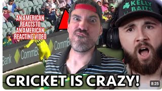 An American Reacts to An American Reacting to Cricket JT Reacts Cricket Moments that Shocked [upl. by Melinde122]