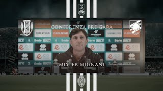 Cesena  Sampdoria conferenza pregara di Mister Mignani [upl. by Britte]