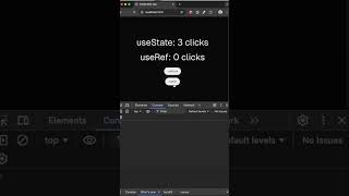 React js useState vs useRef in component rerenders [upl. by Warner]