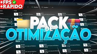 🔴OTIMIZE SEU PC  O MELHOR PACK DE OTIMIZAÇÃO DE TODOS OS TEMPOS  ESPECIAL de 30MIL INSCRITOS🚀🔥 [upl. by Derry]