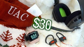 Best Tech Gifts Under 30 Stocking Stuffers 2018 [upl. by Hairaza]