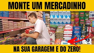 Como Montar Um MinimercadoMercadinho EM SUA GARAGEM do ZERO [upl. by Ylimme]