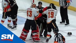 NHL Fights Of The Week Goalie Fights [upl. by Beaudoin]