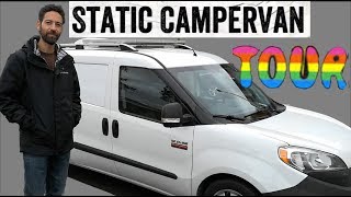 Static Campervan tour Insanely Detailed Edition [upl. by Lehcem]