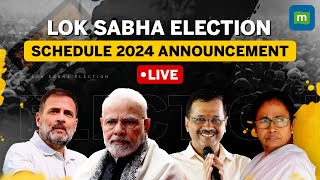 Lok Sabha Polls 2024 Dates Announcement  Election Commission ECI Press Conference [upl. by Smailliw]