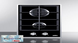 Summit 12quot Wide 2Burner Gas Cooktop Review [upl. by Annaitsirk]