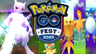 Pokémon GO Fest 2020 Ich fange mein Mewtu  Pokémon GO Deutsch 1462 [upl. by Merrick]