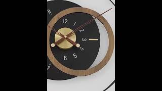 Warmly Life Giant Wall Clock Unusual Design Oversized Modern Large Round Watches Decorative [upl. by Bainter]