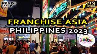 4K  FRANCHISE ASIA PHILIPPINES 2023  Best franchises in the Philippines  Walking tour [upl. by Ahouh]