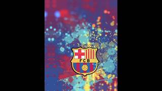 FC Barcelona song song Barcelona champions team songs [upl. by Doomham]